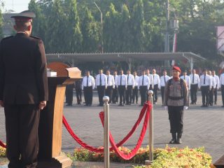 Polsek Jajaran Polres Pasuruan Serentak melaksanakan Upacara HUT Kemerdekaan RI Ke-79
