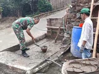 Jalin Hubungan Emosional Bersama Babinsa Serda Amin Sugiarto 