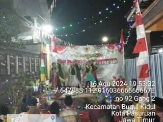 Tradiisi Bari'an di desa bugul kidul RW 01 kota pasuruan di hari HUT kemerdekaan Republik Indonesia