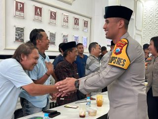 Momentum Ramadan, Polres Pasuruan Kota Perkuat Sinergi dengan Media