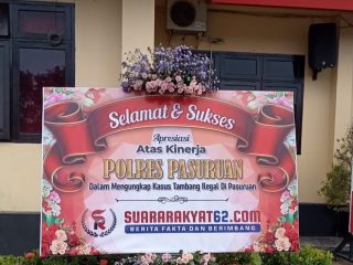 Polres pasuruan tunjukkan kinerja yang melanggar hukum tanpa pandang bulu ke masyarakat 