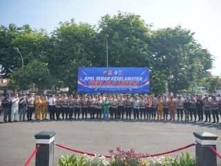 Peringati Hari Lalu Lintas Bhayangkara ke-71, Polres Pasuruan Kota Teguhkan Komitmen Keselamatan