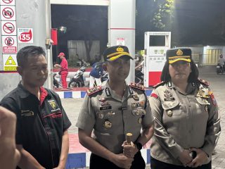 Monitoring 18 SPBU, Polres Pasuruan Kota Pastikan Stok BBM Terpantau Aman