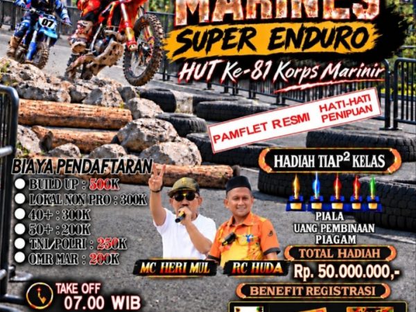 MARINES SUPER ENDURO & TRABAS HOREE! 